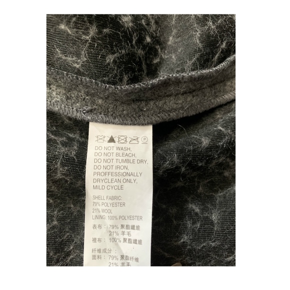 Gray G2000 Woman Wool Blend Duster Jacket - Picture 5 of 8